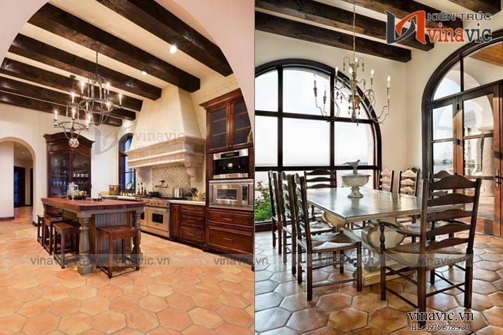 Bên trong mẫu thiết kế lâu đài dinh thự đẹp LDDT06_1