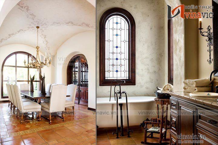 Bên trong mẫu thiết kế lâu đài dinh thự đẹp LDDT06_3