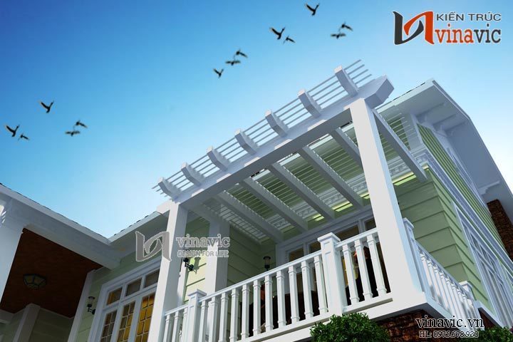 Phối cảnh ban công