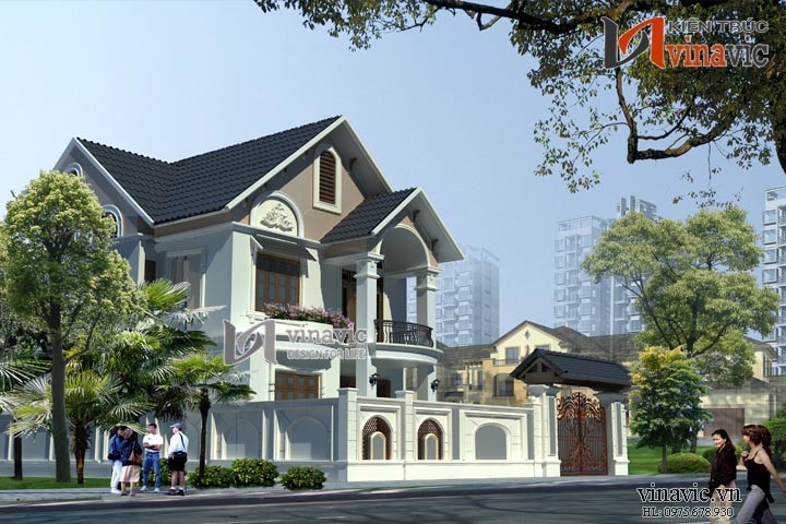 Góc nhìn khác Bản thiết kế nhà 2 tầng 