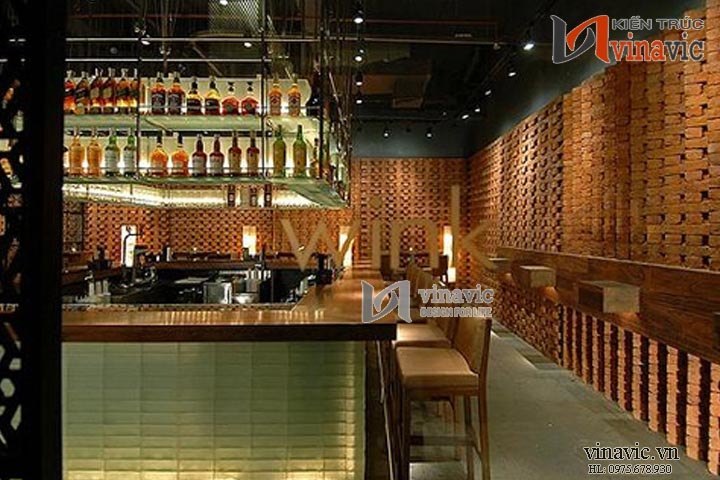 Bên trong mẫu thiết kế nhà hàng đẹp NH02_2