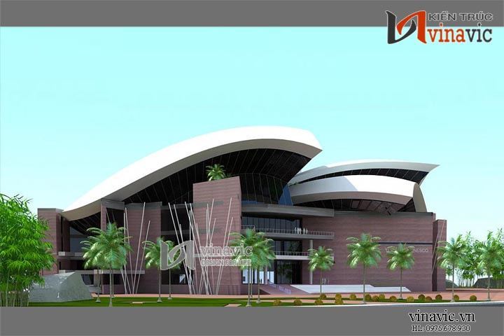 Góc nhìn khác mẫu thiết kế nhà hàng đẹp NH03