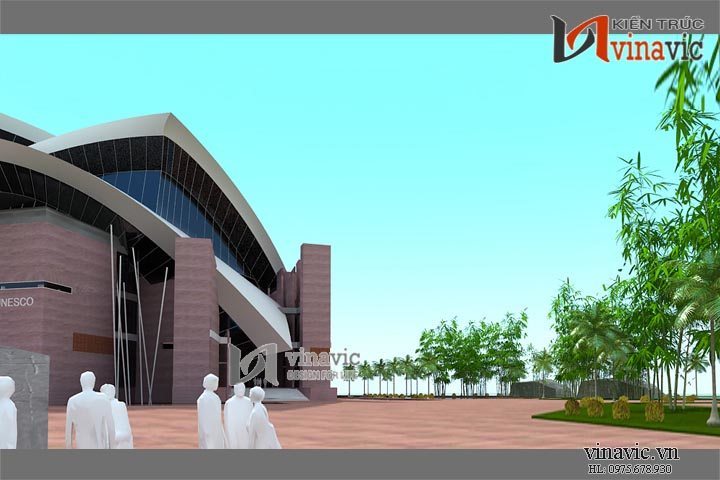 Góc nhìn khác mẫu thiết kế nhà hàng đẹp NH03_1