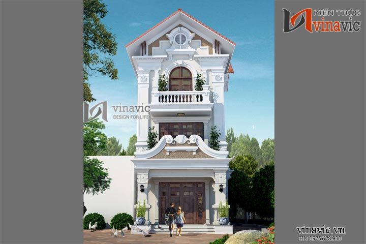 Chiêm ngưỡng mẫu thiết kế nhà ống đẹp 3 tầng 5,5 x15,5m NO1446