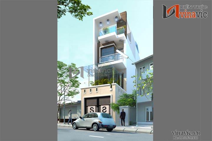 Mẫu thiết kế nhà ống đẹp NO1415