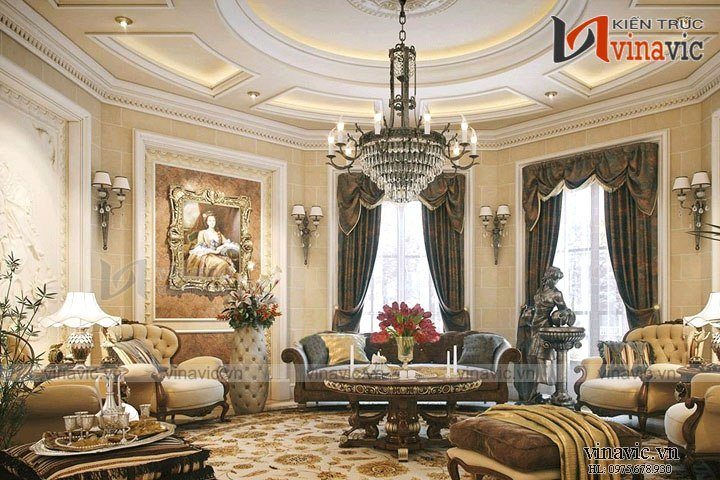 Nội thất biệt thự: NTB1601