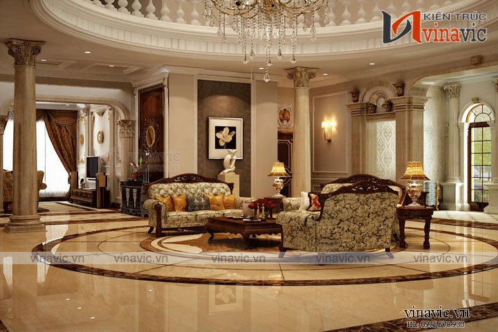 Nội thất biệt thự: NTB1602