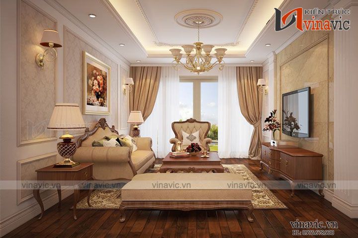 Mẫu thiết kế nội thất NTC1600