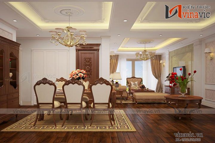 Mẫu thiết kế nội thất NTC1600