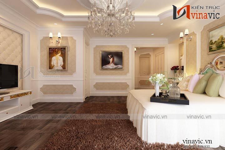 Nội thất chung cư đẹp NTC1423