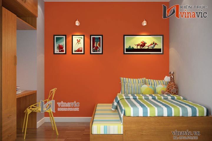 Nội thất chung cư đẹp NTC1411