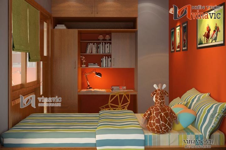 Nội thất chung cư đẹp NTC1411