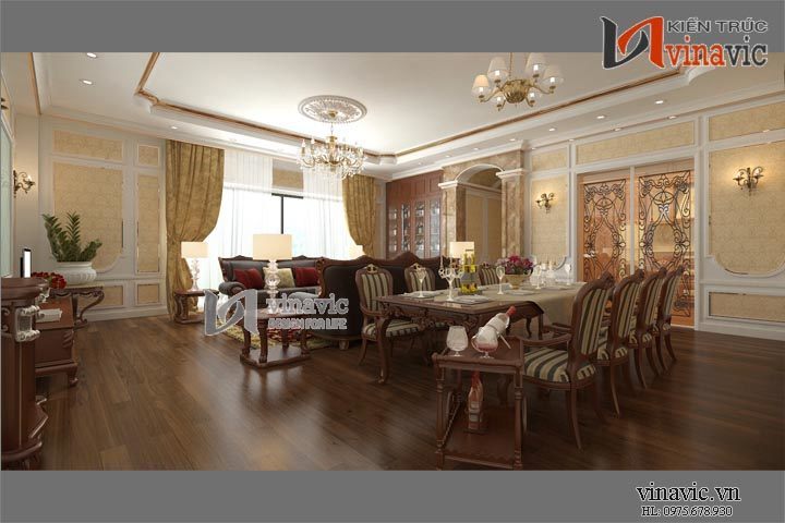 Nội thất chung cư đẹp NTC1413