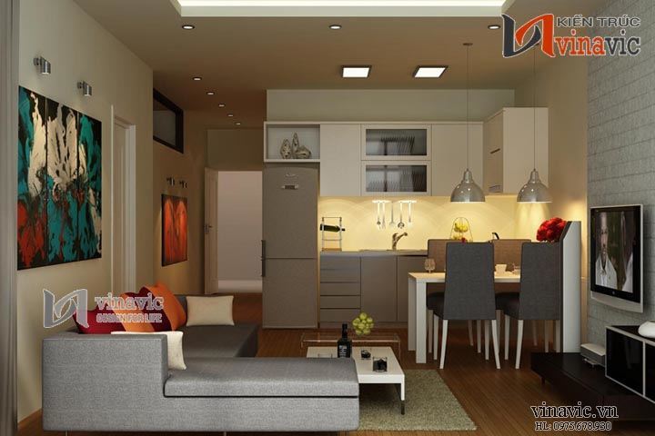 Nội thất chung cư NTC1417