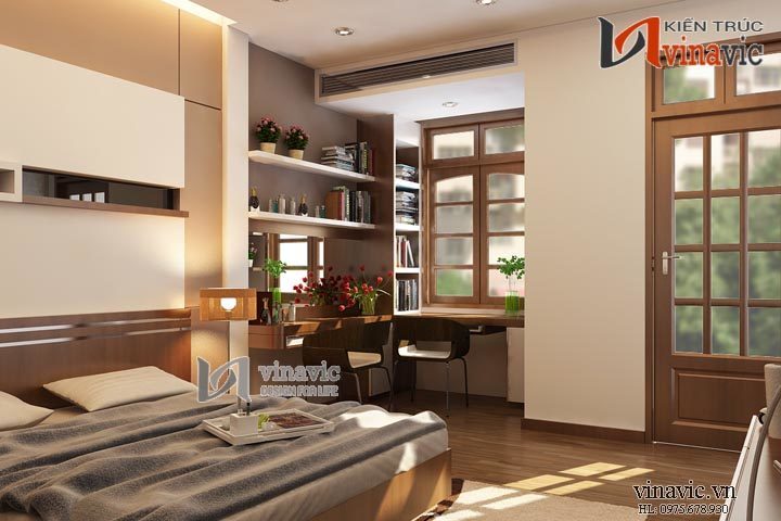 Phòng ngủ nhà ống: NTO1404