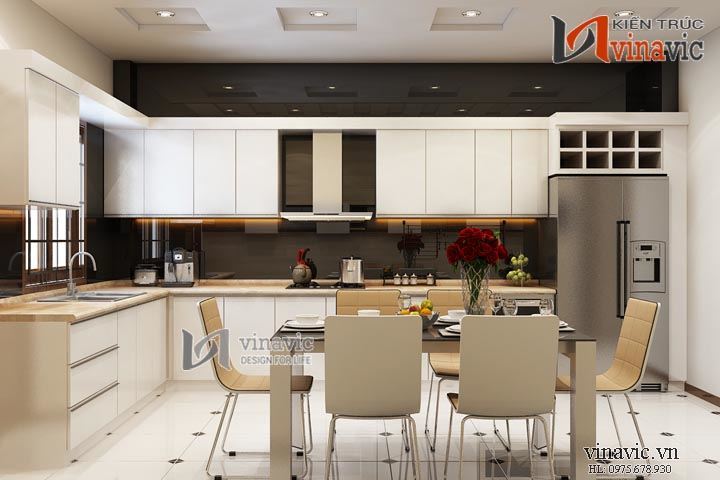 Phòng bếp và phòng ăn nhà ống: NTO1404