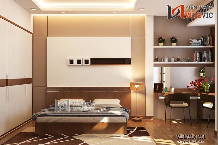 Phòng ngủ nhà ống: NTO1404