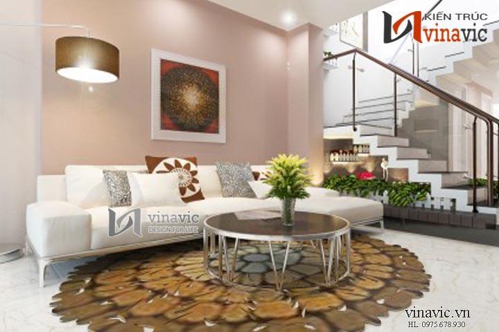 Phòng khách nhà ống: NTO1407