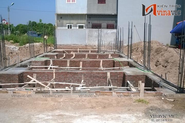 Thi công xây dựng công trình nhà phố 5 tầng TCNO1448