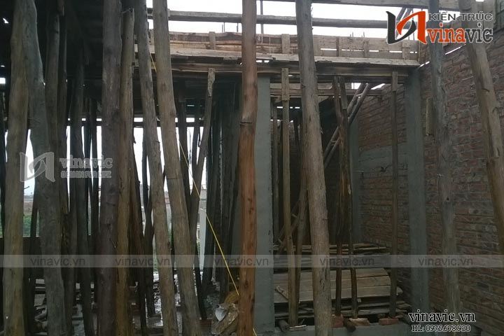 Thi công xây dựng công trình nhà phố 5 tầng TCNO1448