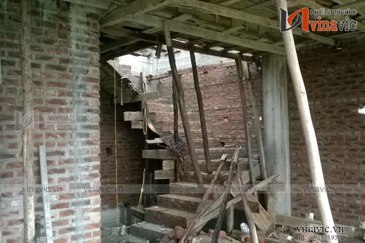 Thi công xây dựng công trình nhà phố 5 tầng TCNO1448