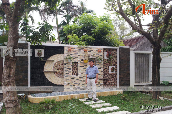 Hoàn thiện kiến trúc công trình biệt thự 3 tầng TCBT1401