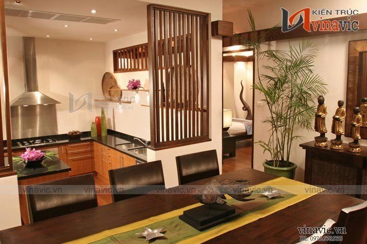 Nội thất công trình biệt thự nhà vườn TCBT1518