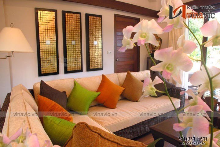 Nội thất công trình biệt thự nhà vườn TCBT1518