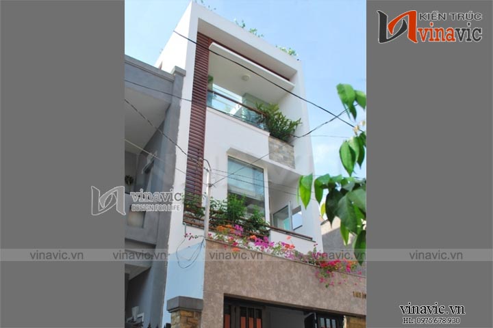 Thi công xây dựng hoàn thiện công trình nhà phố TCNP01