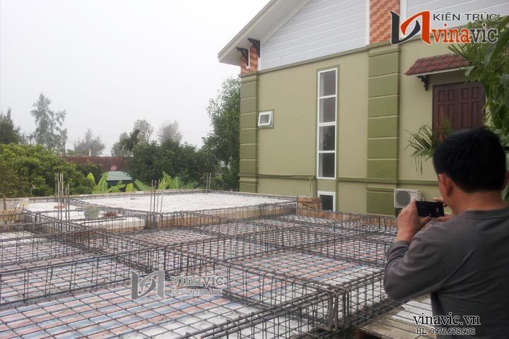 Thi công phần hoàn thiện công trình biệt thự 3 tầng TCBT1401