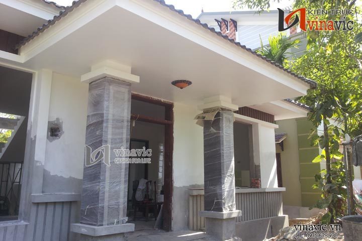 Thi công phần hoàn thiện công trình biệt thự 3 tầng TCBT1401