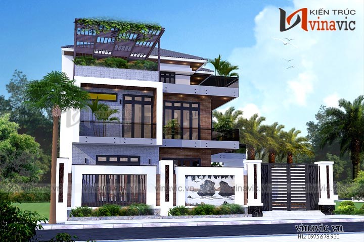 View khác Nhà 3 tầng 1 mặt tiền hiện đại 300m2 mức đầu tư dự kiến 2,5 tỷ BT1651