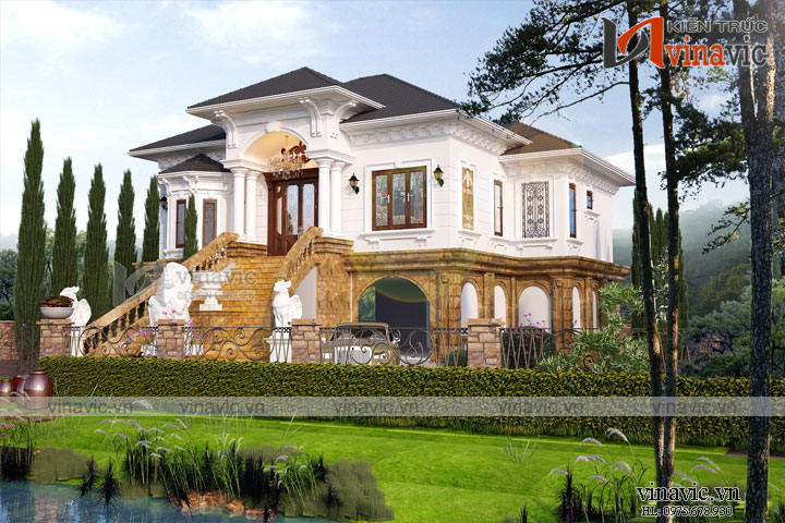 biệt thự nhà vườn thiết kế cao cấp