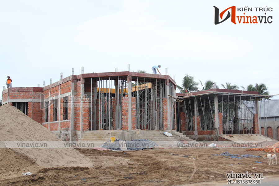 Hoàn thiện mẫu dinh thự đẳng cấp tại Cù lao Dung- Sóc Trăng