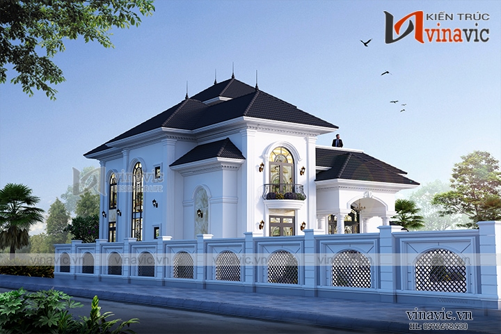 Biệt thự 350m2 4 phòng ngủ 2 tầng 1 lửng mức đầu tư 2.5 tỷ ở Phú Thọ