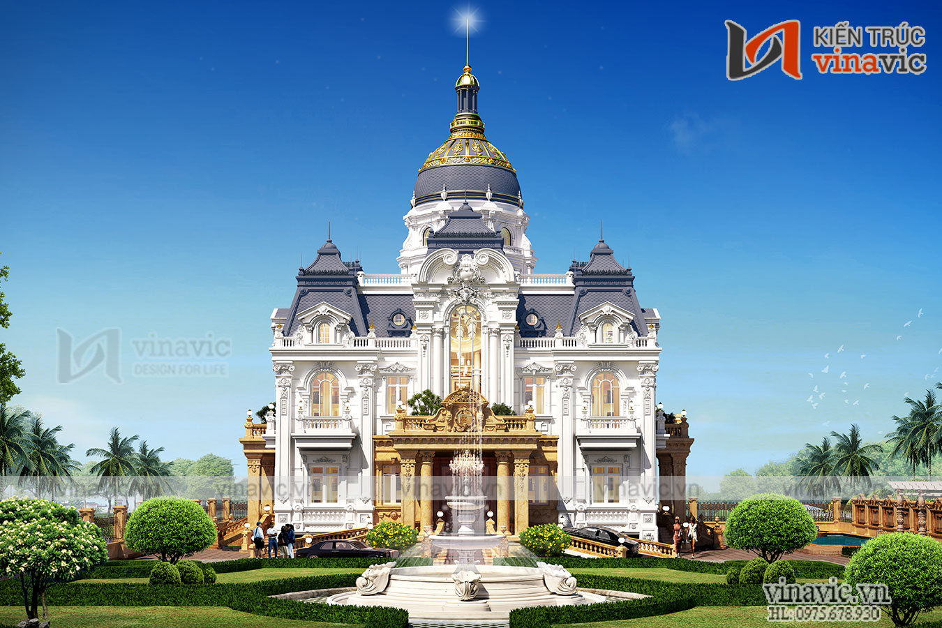 Giới thiệu đôi nét biệt lâu đài kiểu Pháp