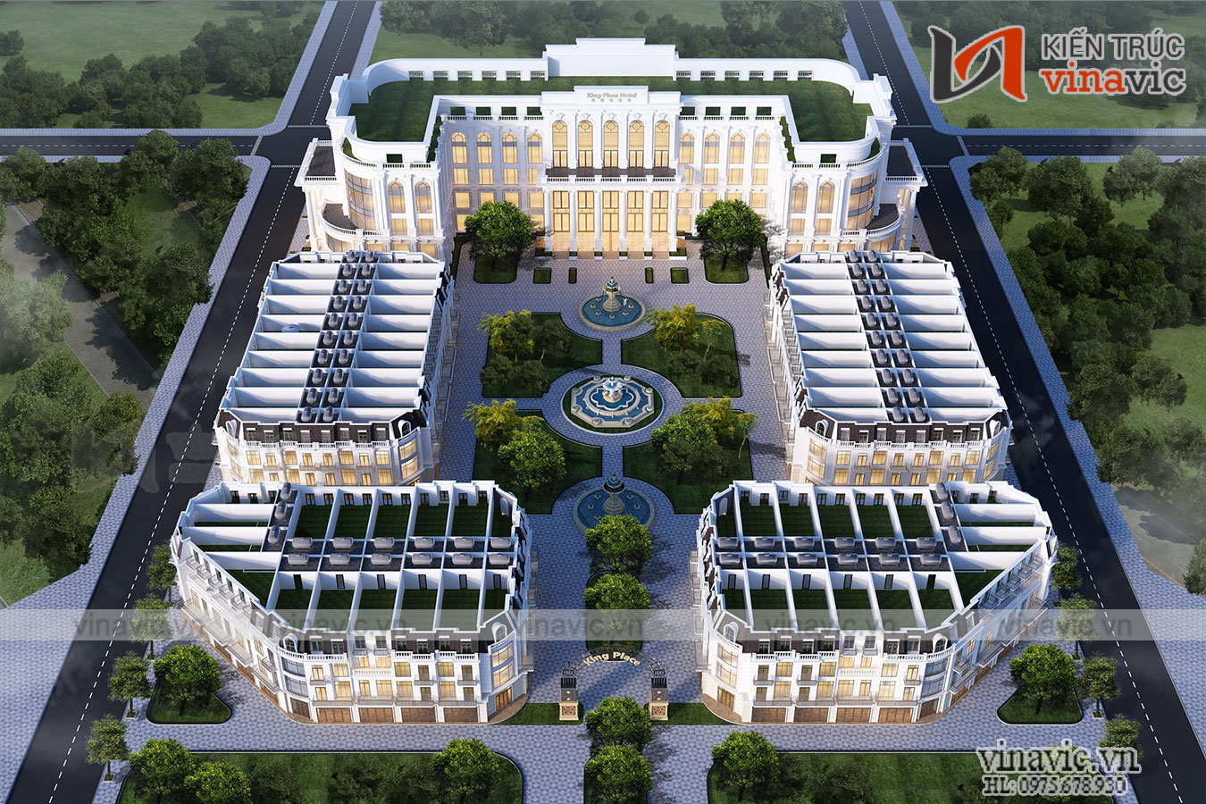 Tổ hợp Thiết kế hotel & Shop house