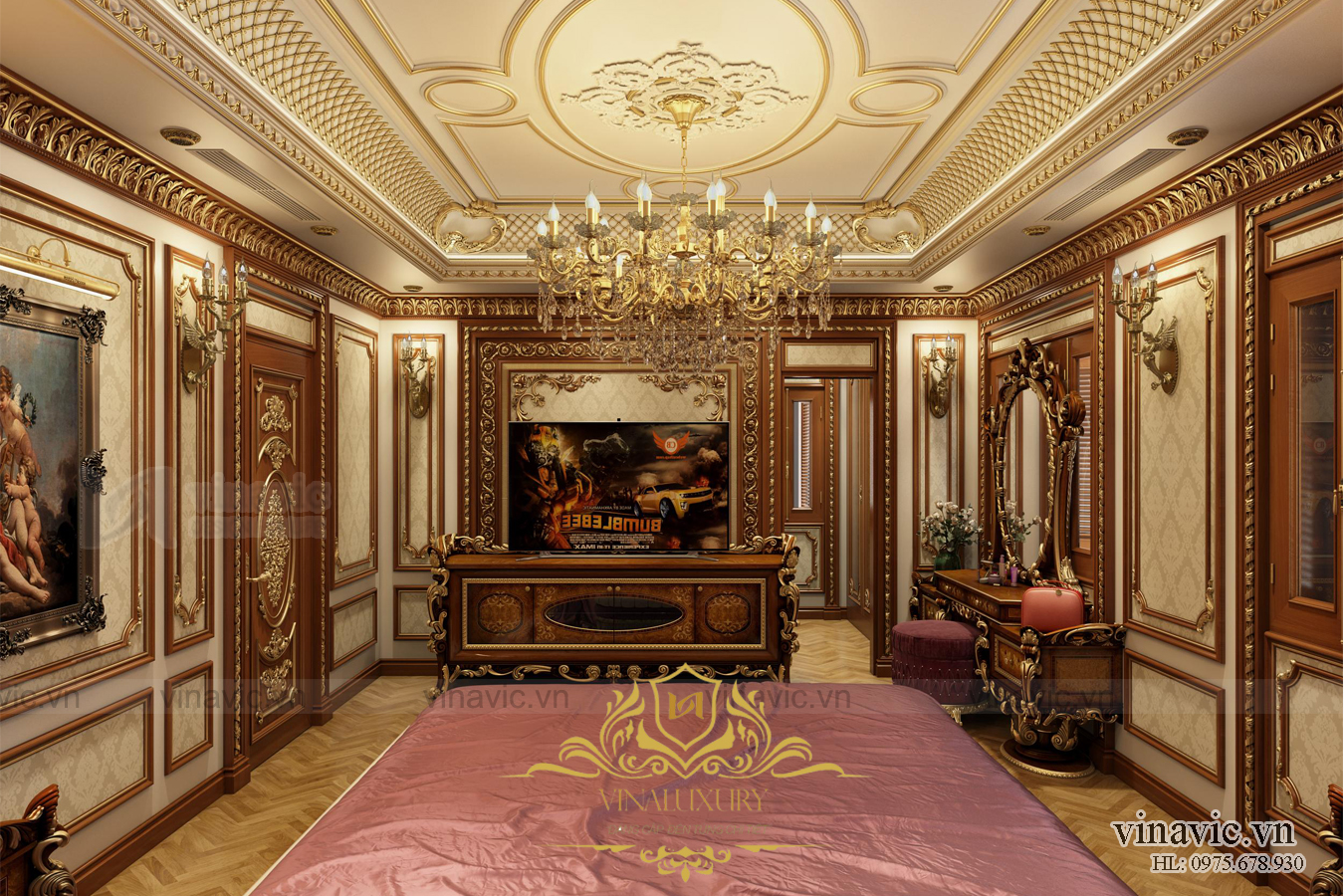 Mẫu nội thất đẹp cho dinh thự độc đáo nhất Việt Nam ở Phú Quốc NT2001