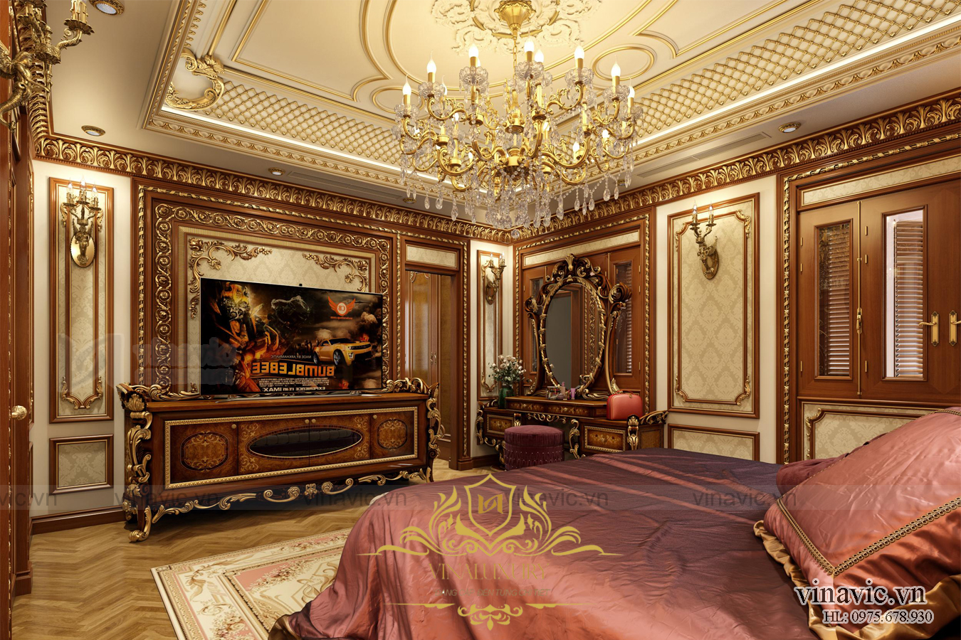 Mẫu nội thất đẹp cho dinh thự độc đáo nhất Việt Nam ở Phú Quốc NT2001