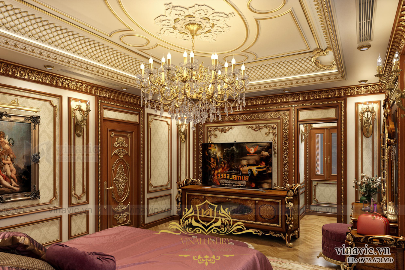 Mẫu nội thất đẹp cho dinh thự độc đáo nhất Việt Nam ở Phú Quốc NT2001