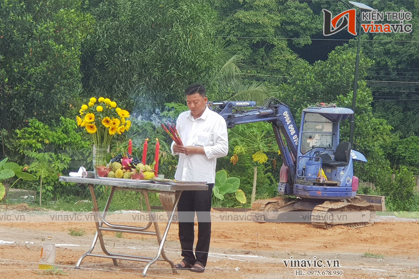 Thi công trọn gói kiến trúc và nội thất biệt thự ở Bình Dương TCBT2002