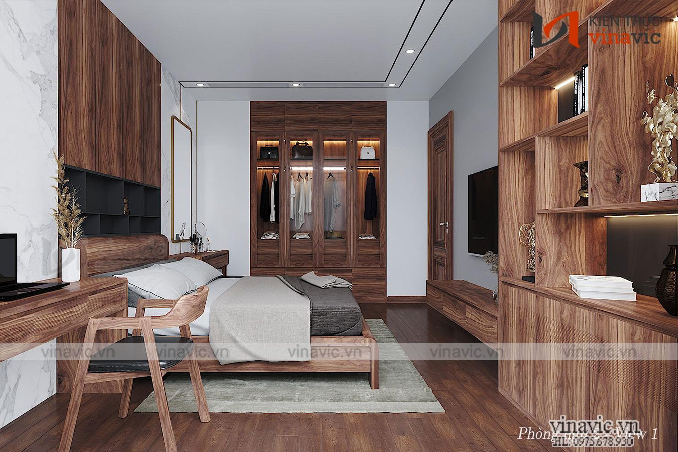 Nội thất hiện đại cho biệt thự anh Huy Hạ Long- Quảng Ninh NT2019