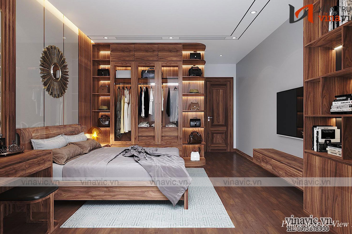 Nội thất hiện đại cho biệt thự anh Huy Hạ Long- Quảng Ninh NT2019