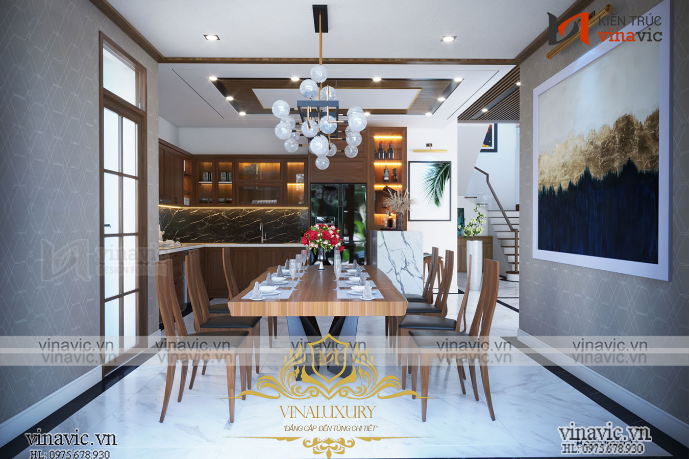 Thiết kế nội thất phong cách hiện đại ở Yên Bái NT2016